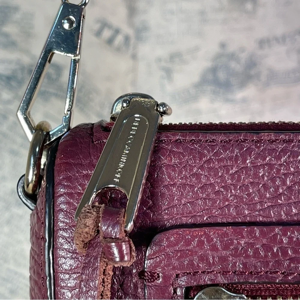 REBECCA MINKOFF Avery Saffiano Leather Crossbody Bag Chain Strap